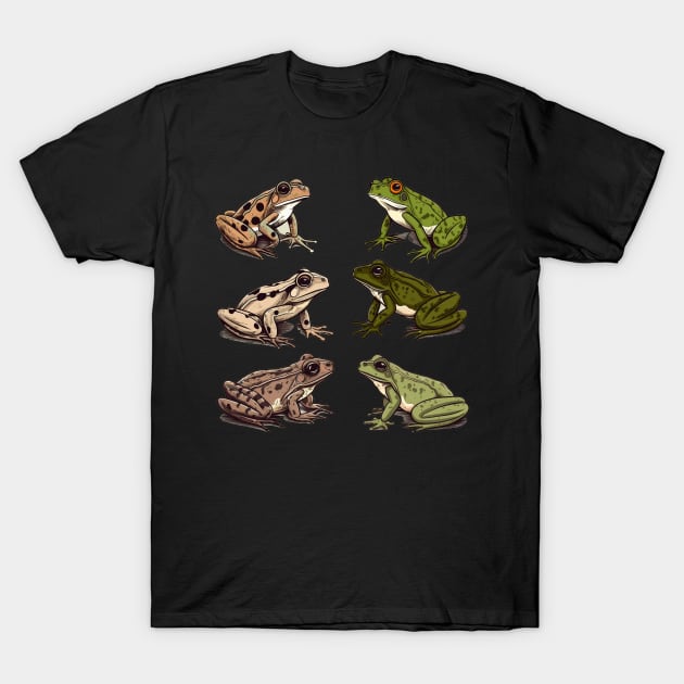 Frogs, Tropical Animal, Love Frogs T-Shirt by dukito